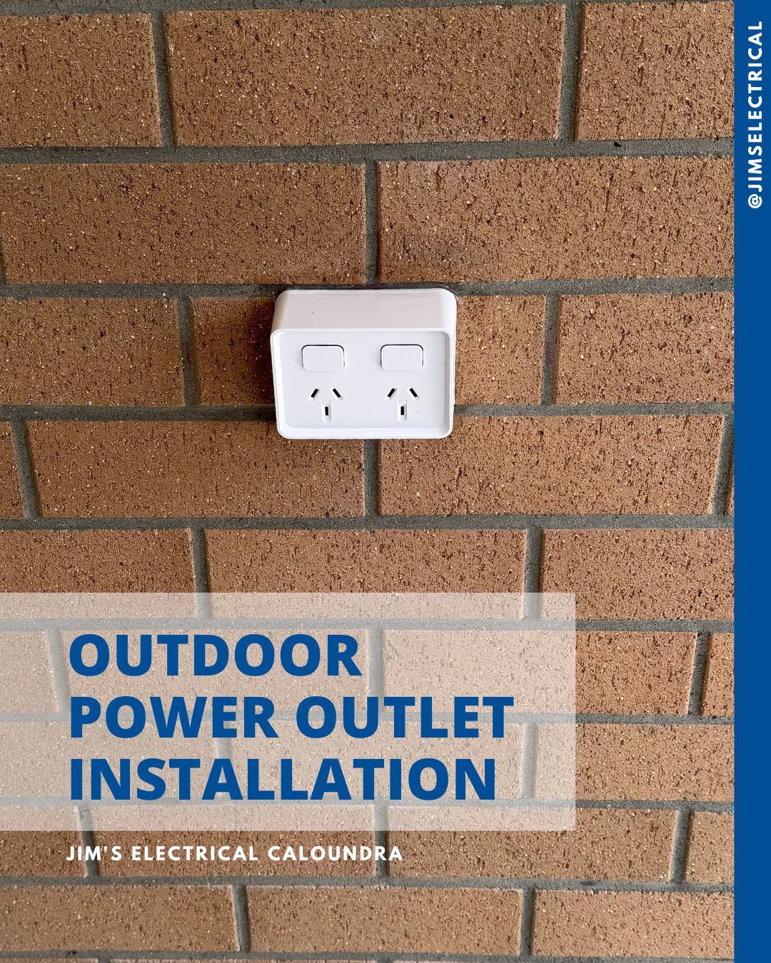 Outdoor Power Outlet Installation